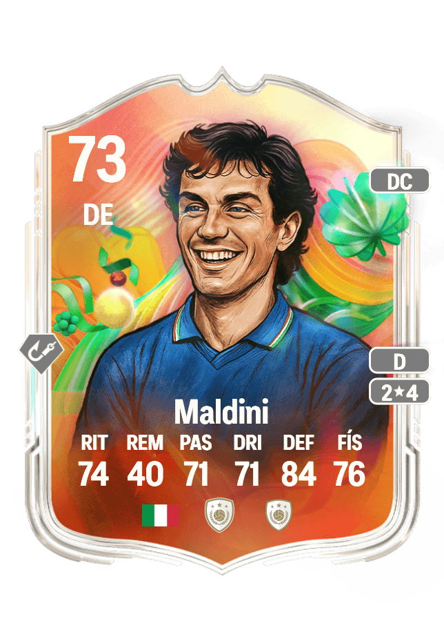 Paolo Maldini card