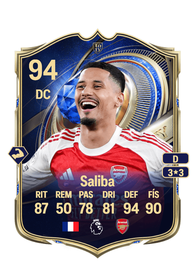 William Saliba card