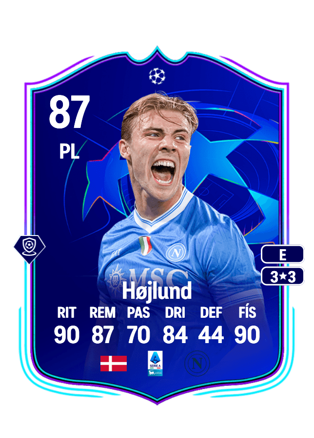 Rasmus Højlund card