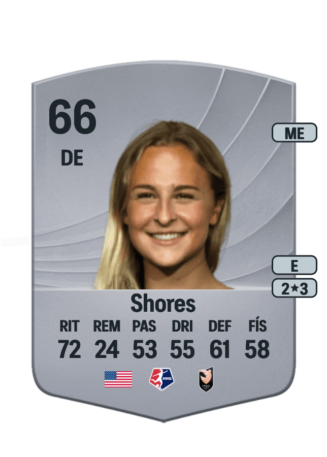 Evelyn Shores card