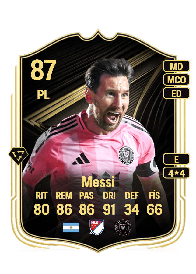 Lionel Messi card