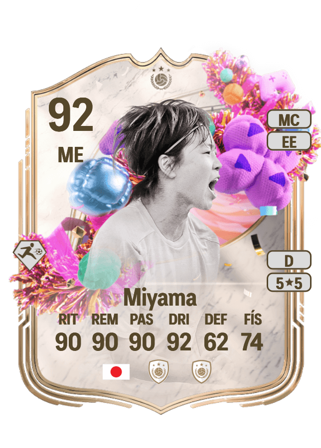 Aya Miyama card