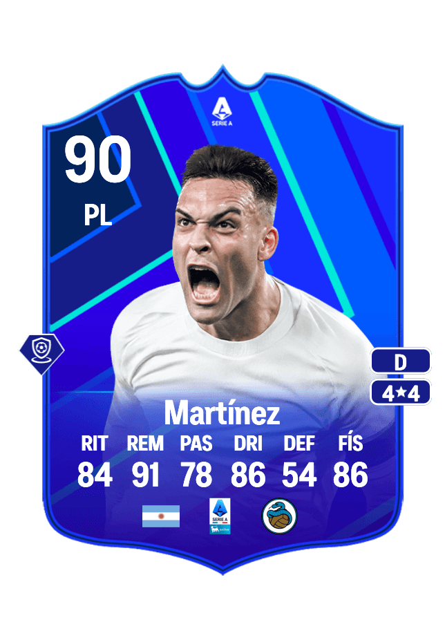 Lautaro Martínez card