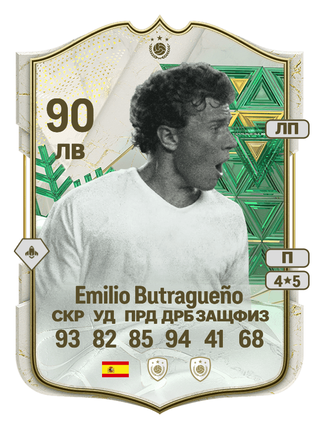 Emilio Butragueño card