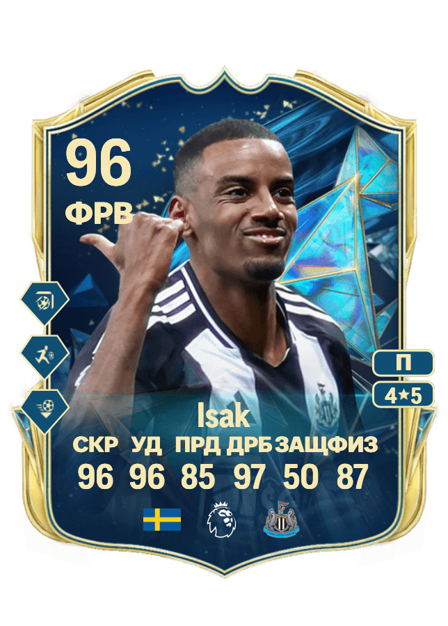 Alexander Isak card