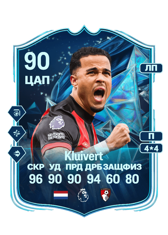 Justin Kluivert card