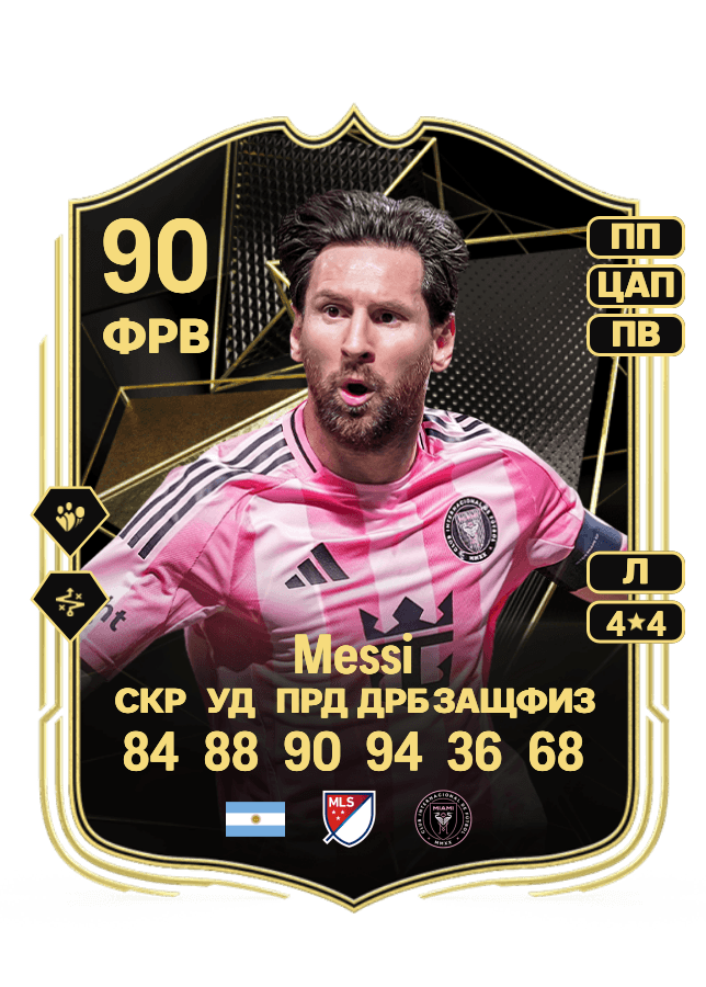 Lionel Messi card