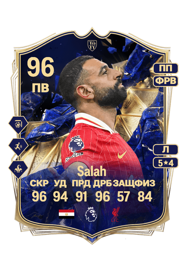 Mohamed Salah card