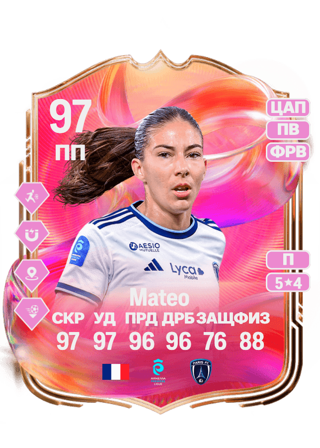 Clara Mateo card