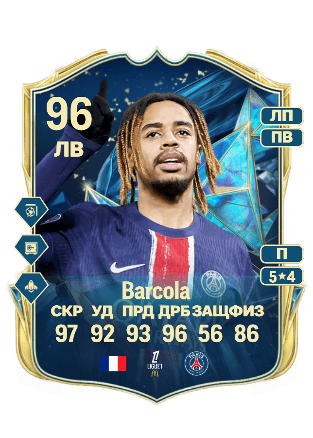 Bradley Barcola card