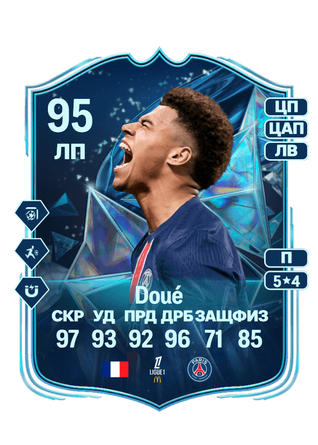 Désiré Doué card