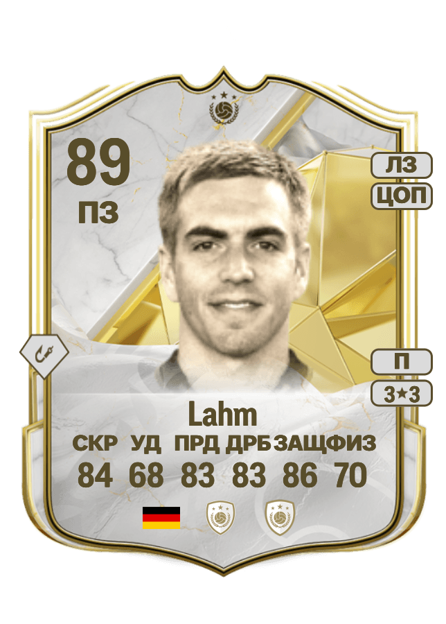 Philipp Lahm card
