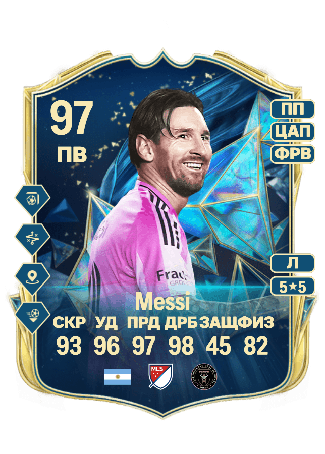 Lionel Messi card