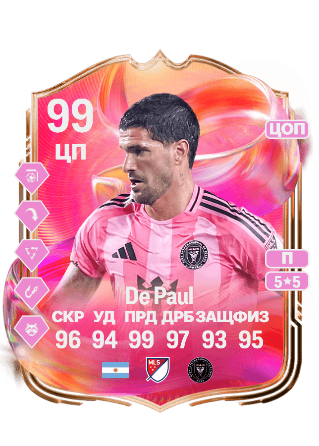 Rodrigo De Paul card