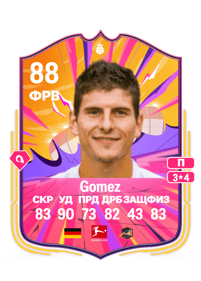 Mario Gomez card