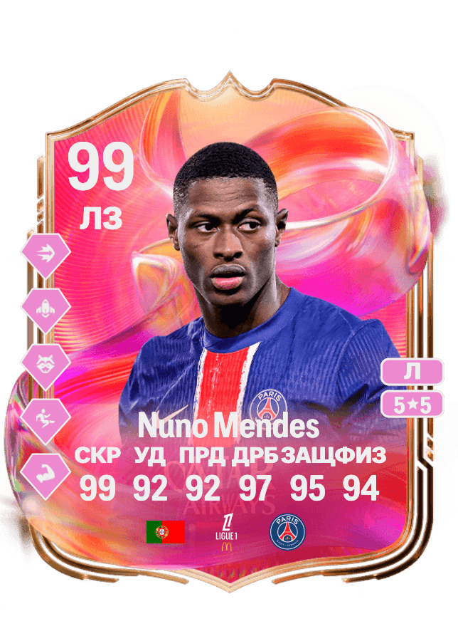 Nuno Mendes card