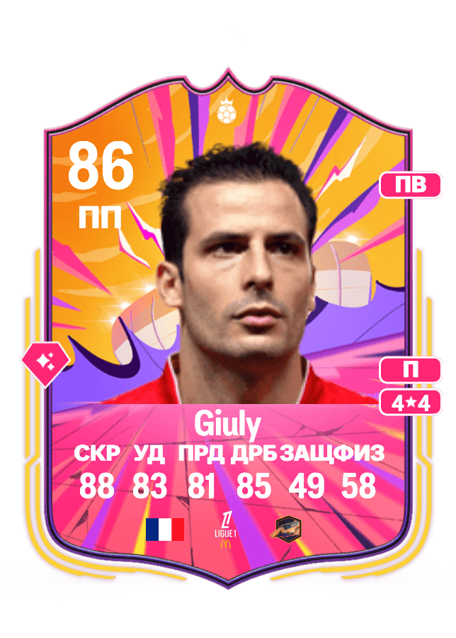 Ludovic Giuly card