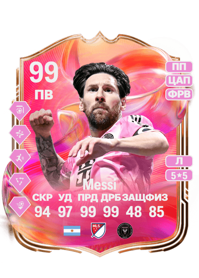 Lionel Messi card
