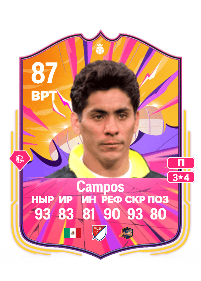 Jorge Campos card
