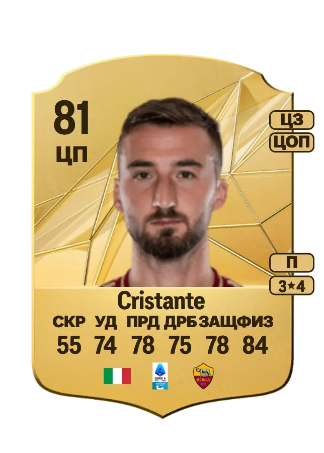 Bryan Cristante card