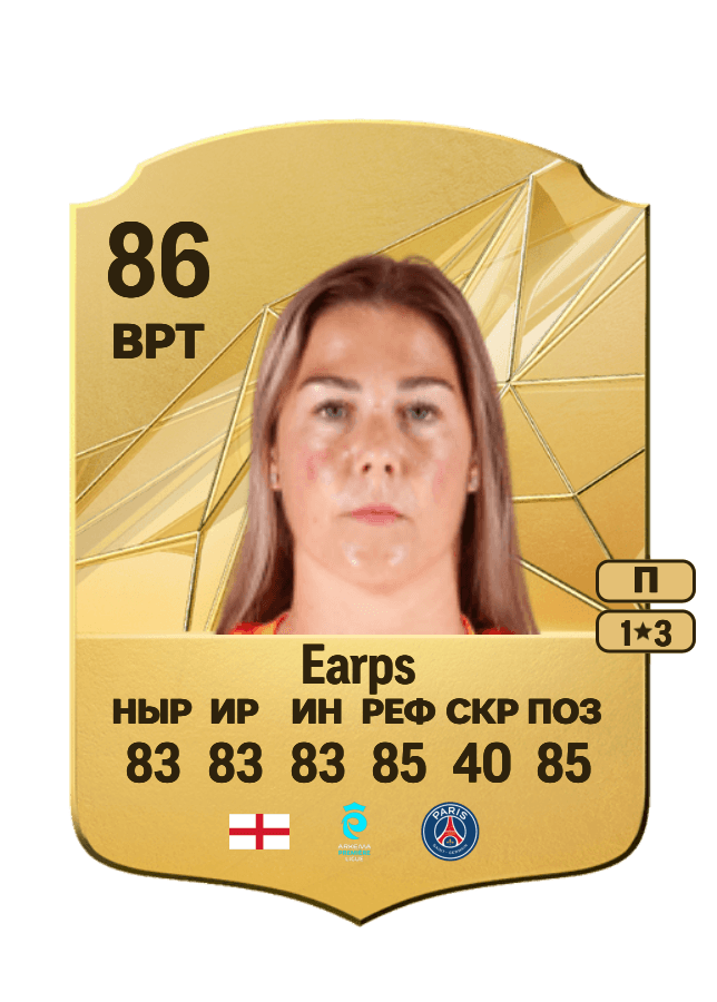 Mary Earps card