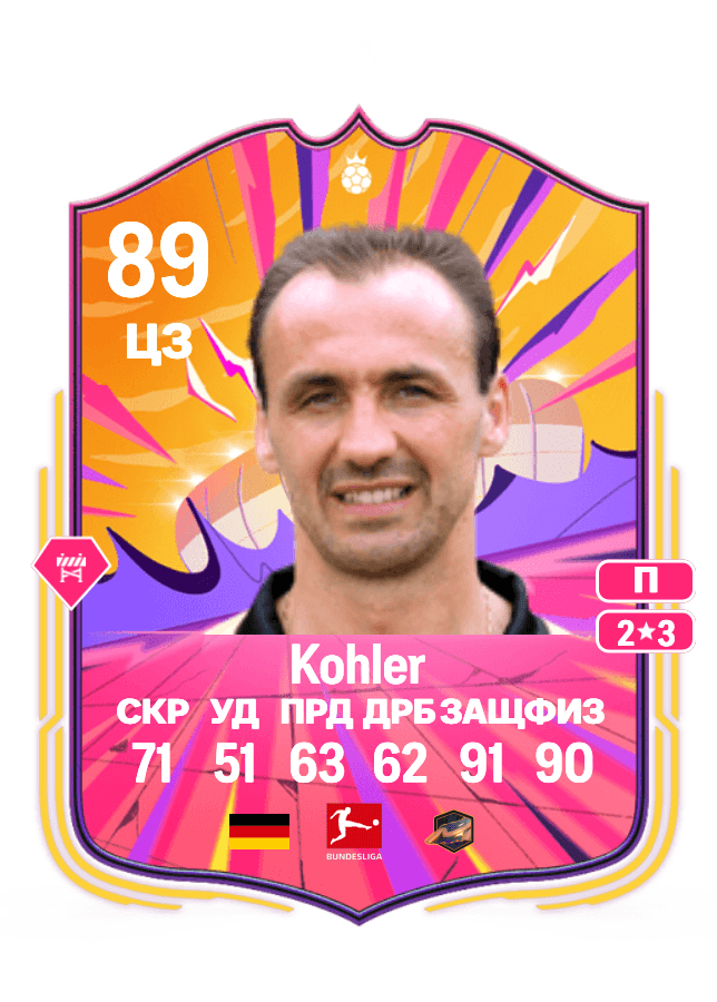 Jürgen Kohler card