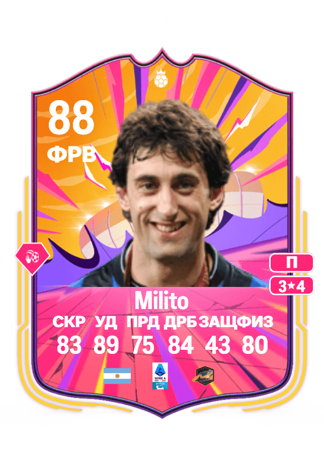 Diego Milito card