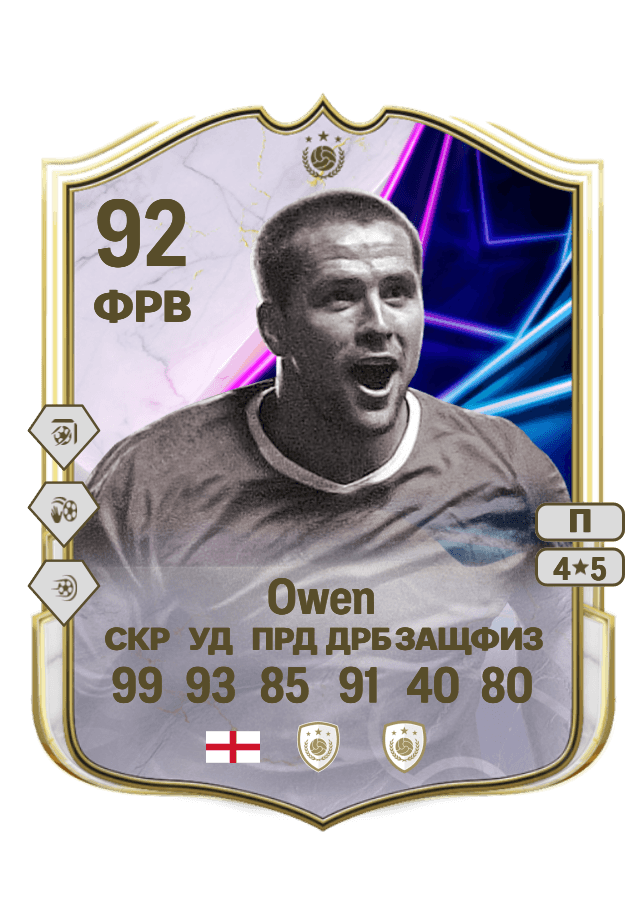 Michael Owen card