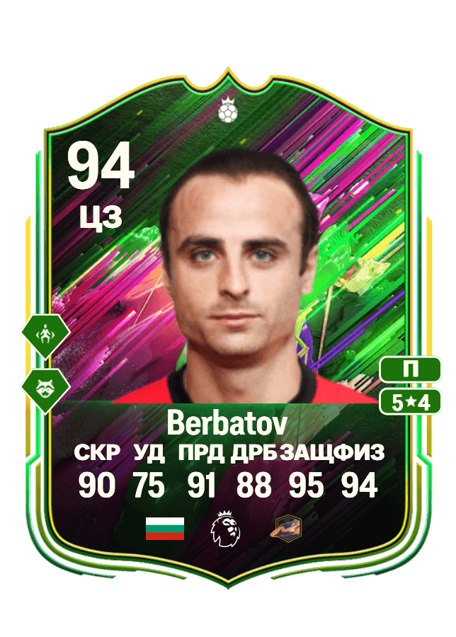 Dimitar Berbatov card