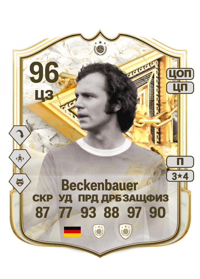 Franz Beckenbauer card