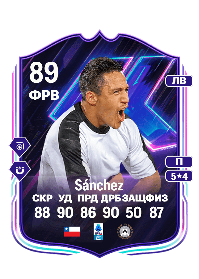 Alexis Sánchez card