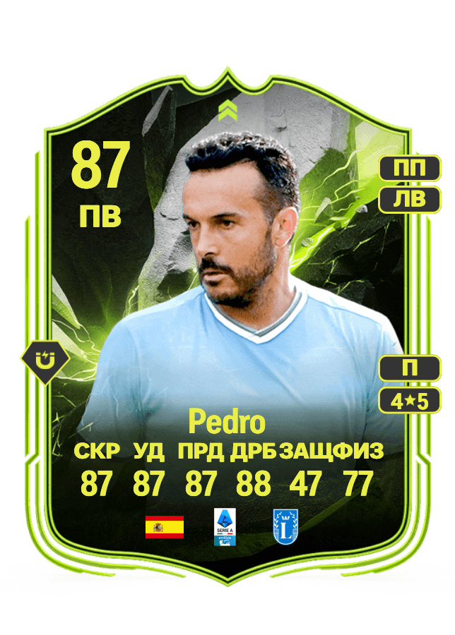 Pedro card