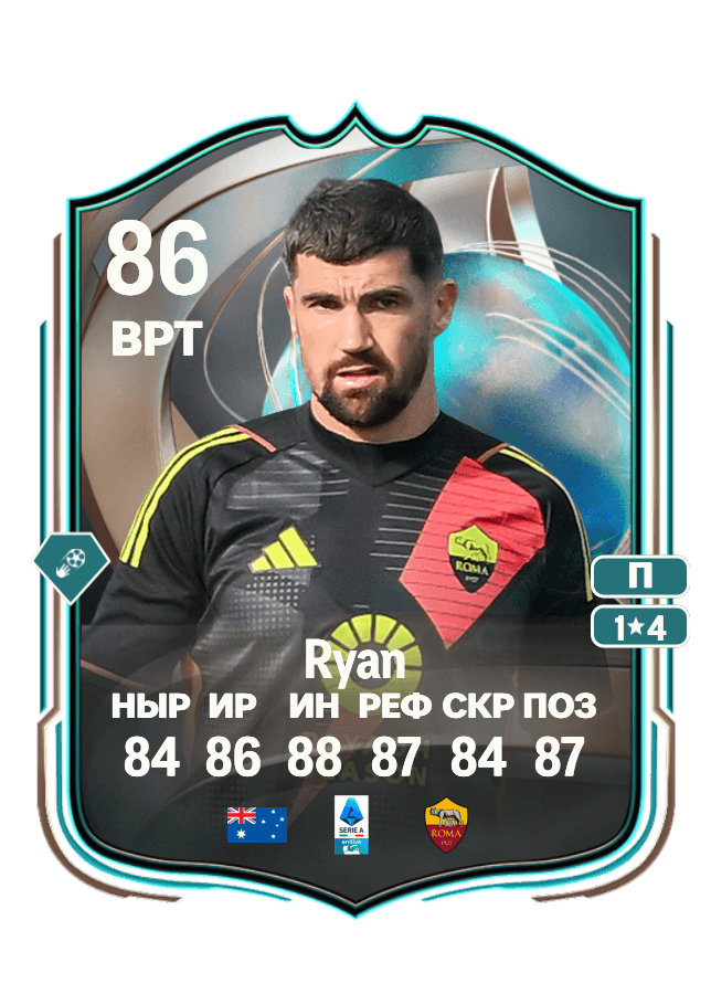 Mathew Ryan card