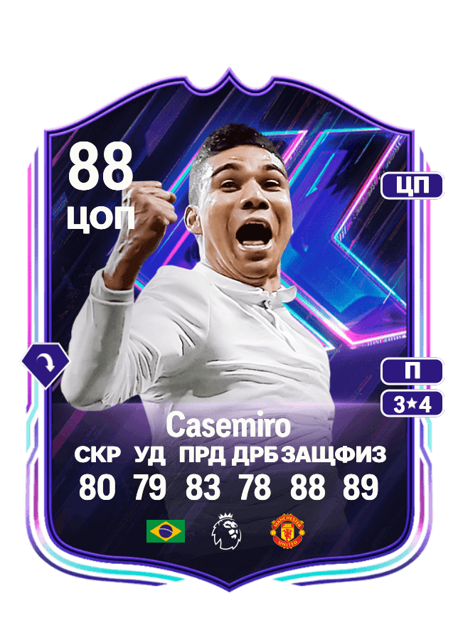 Casemiro card