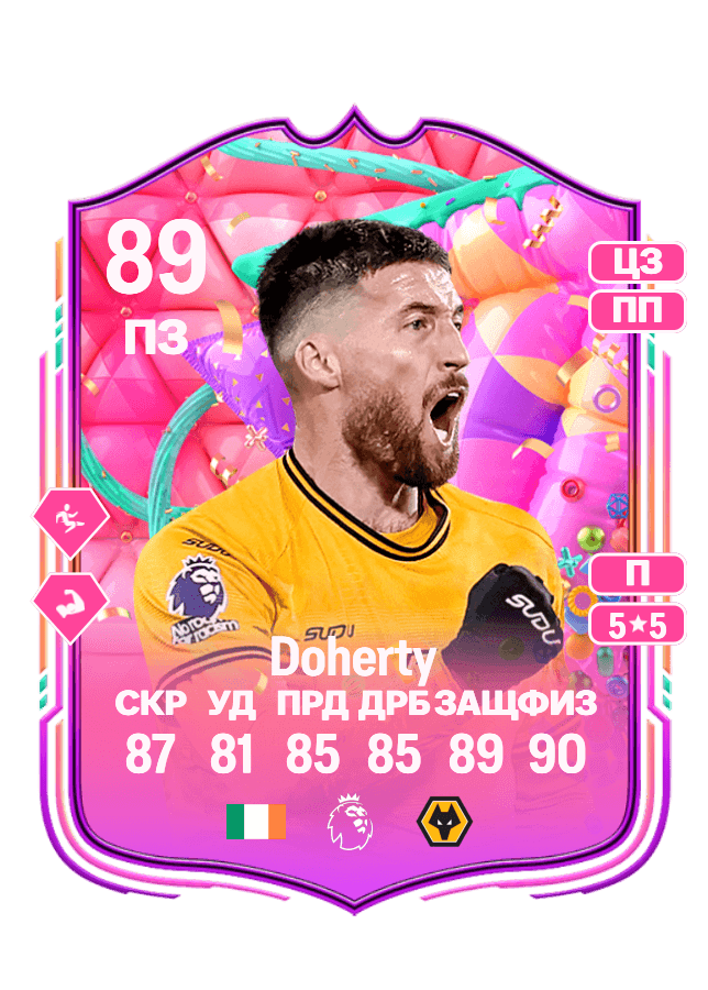 Matt Doherty card