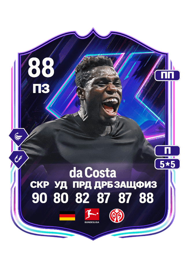 Danny da Costa card