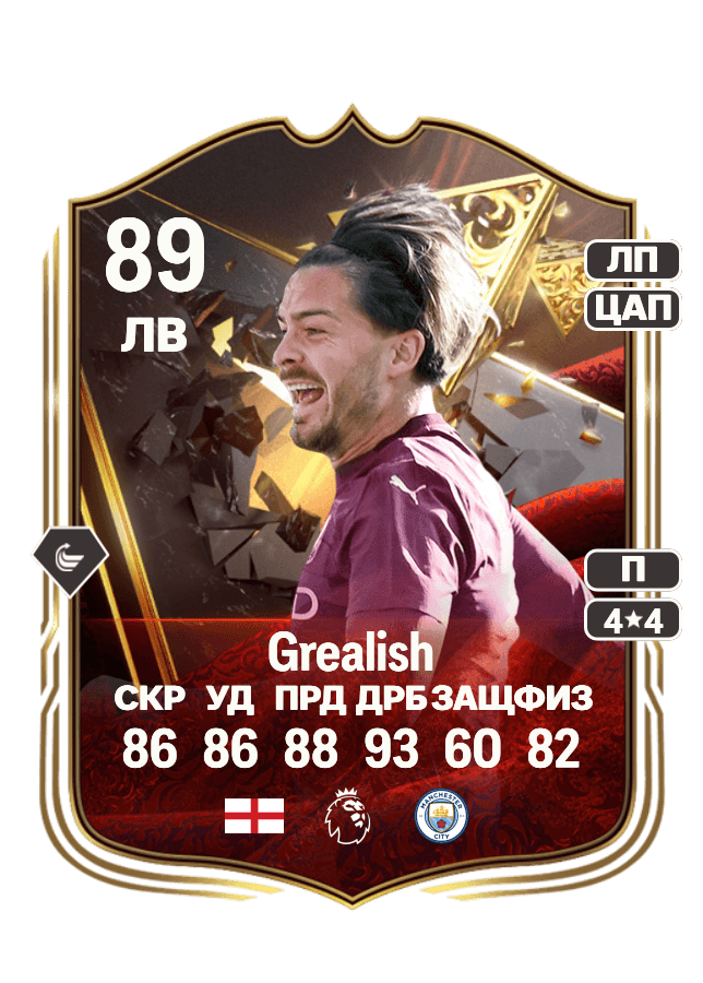 Jack Grealish card