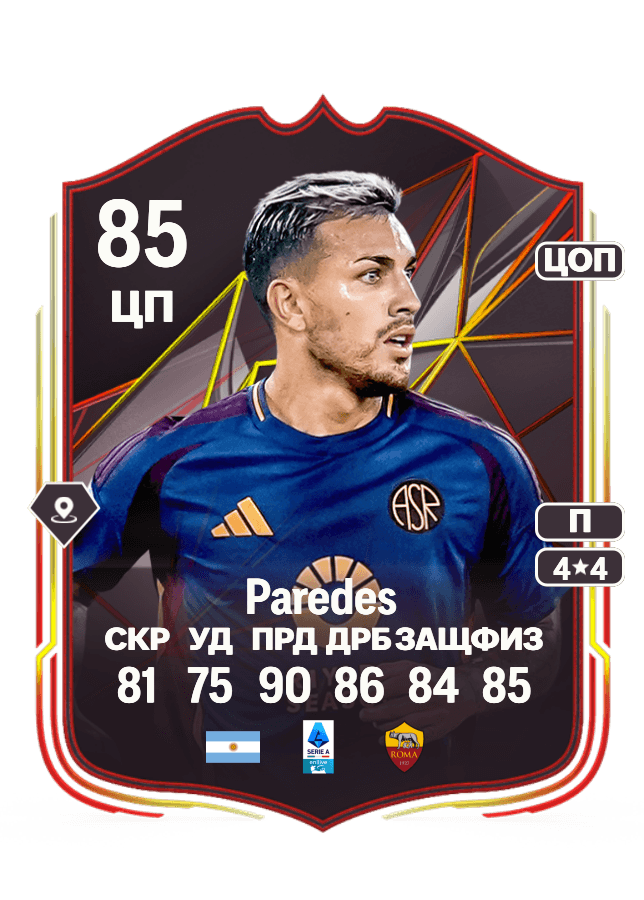 Leandro Paredes card