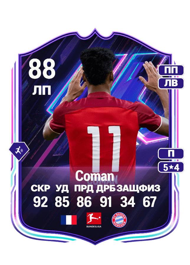 Kingsley Coman card