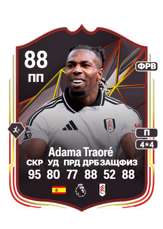 Adama Traoré card