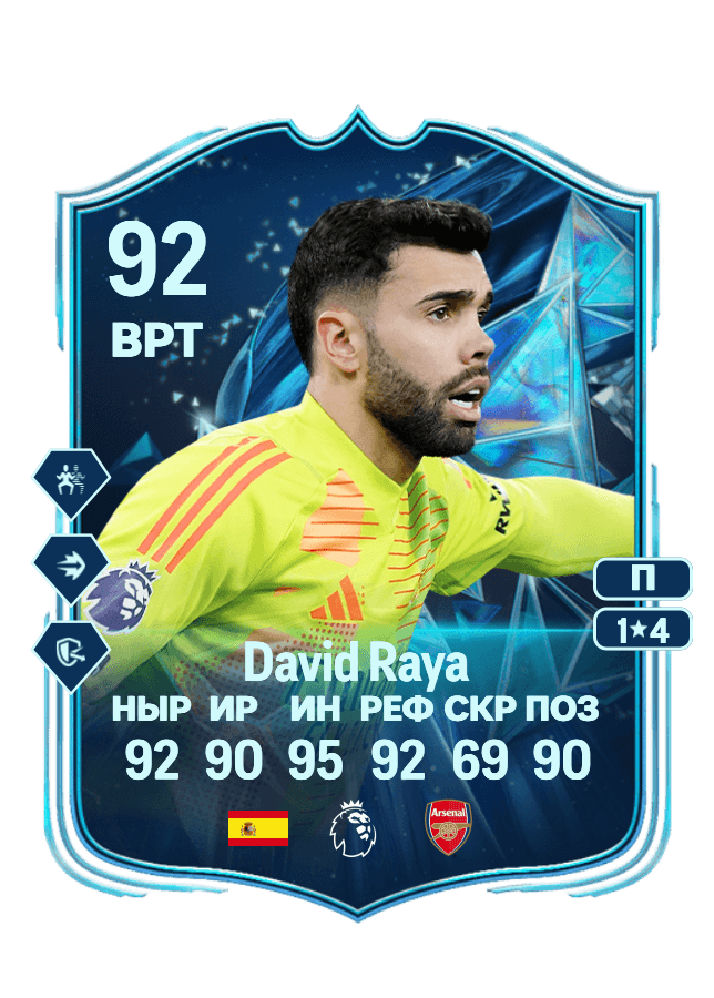 David Raya card