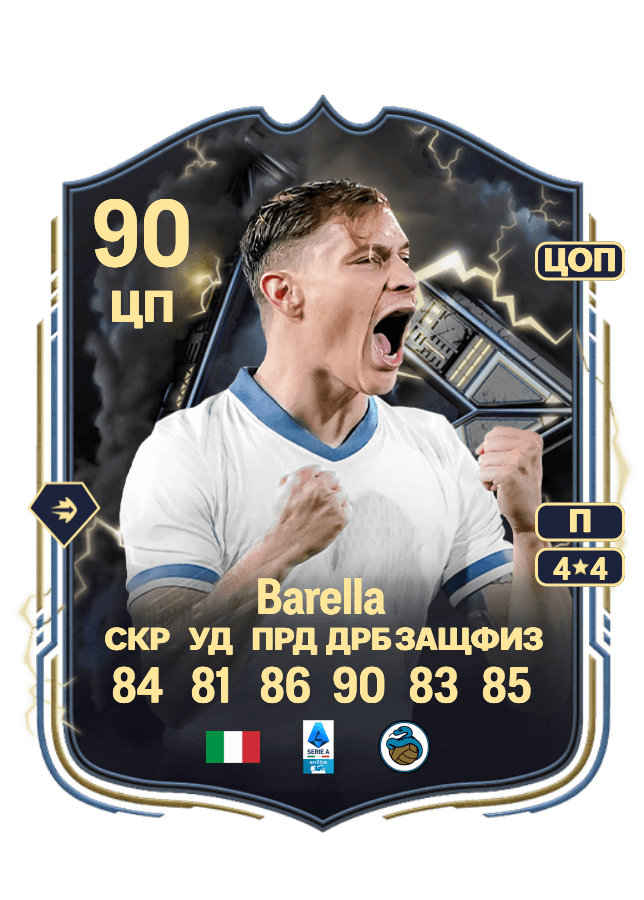 Nicolò Barella card