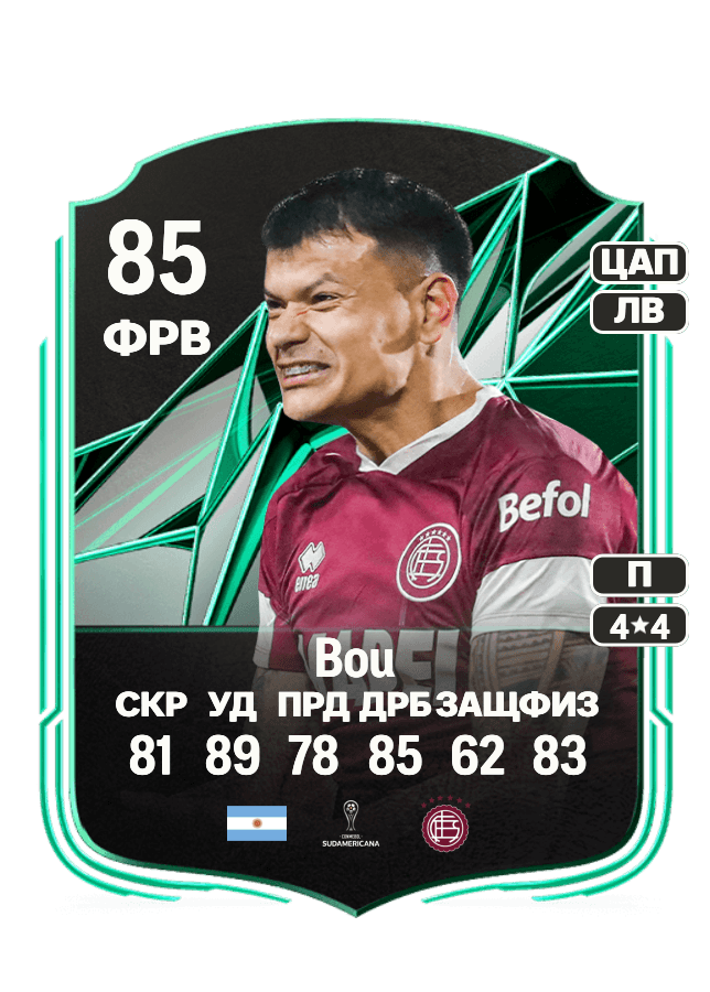 Walter Bou card