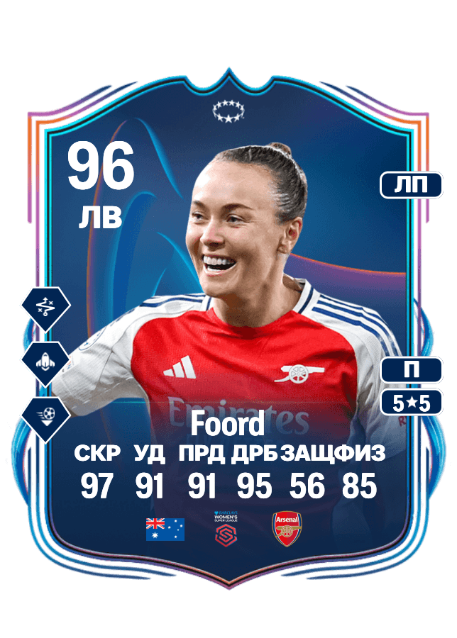 Caitlin Foord card