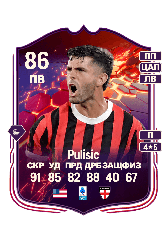 Christian Pulisic card