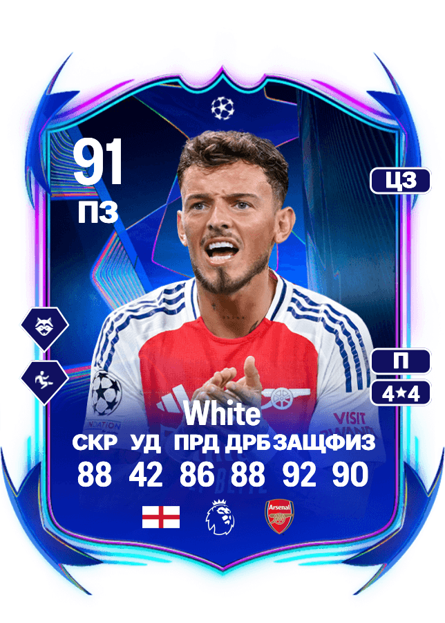 Benjamin White card