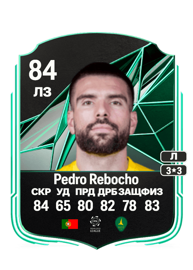 Pedro Rebocho card