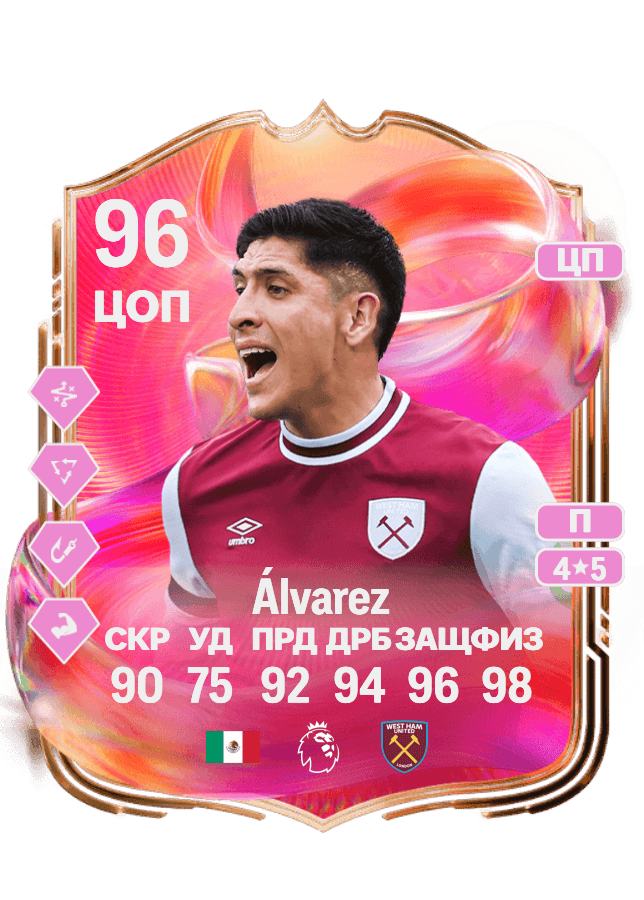 Edson Álvarez card