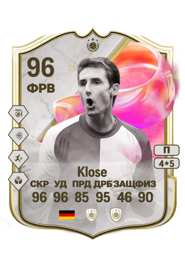 Miroslav Klose card