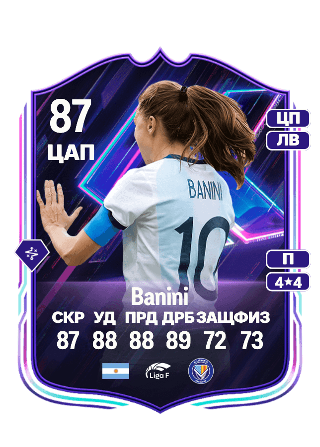 Estefanía Banini card